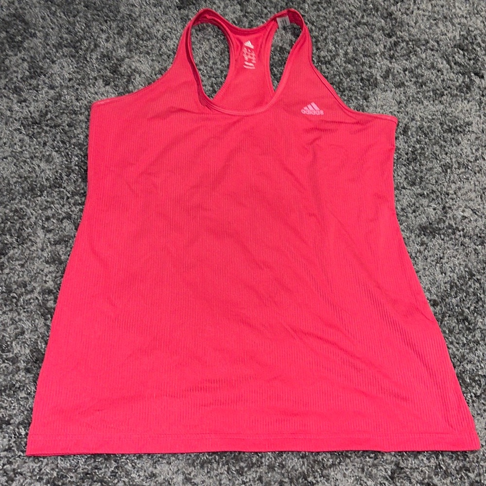 EUC Woman’s Adidas Racerback Workout Tank - Large